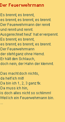der feuerwehrmann