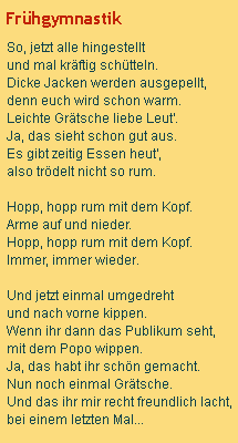 frühgymnastik