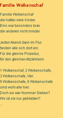 Familie Wolkenschaf